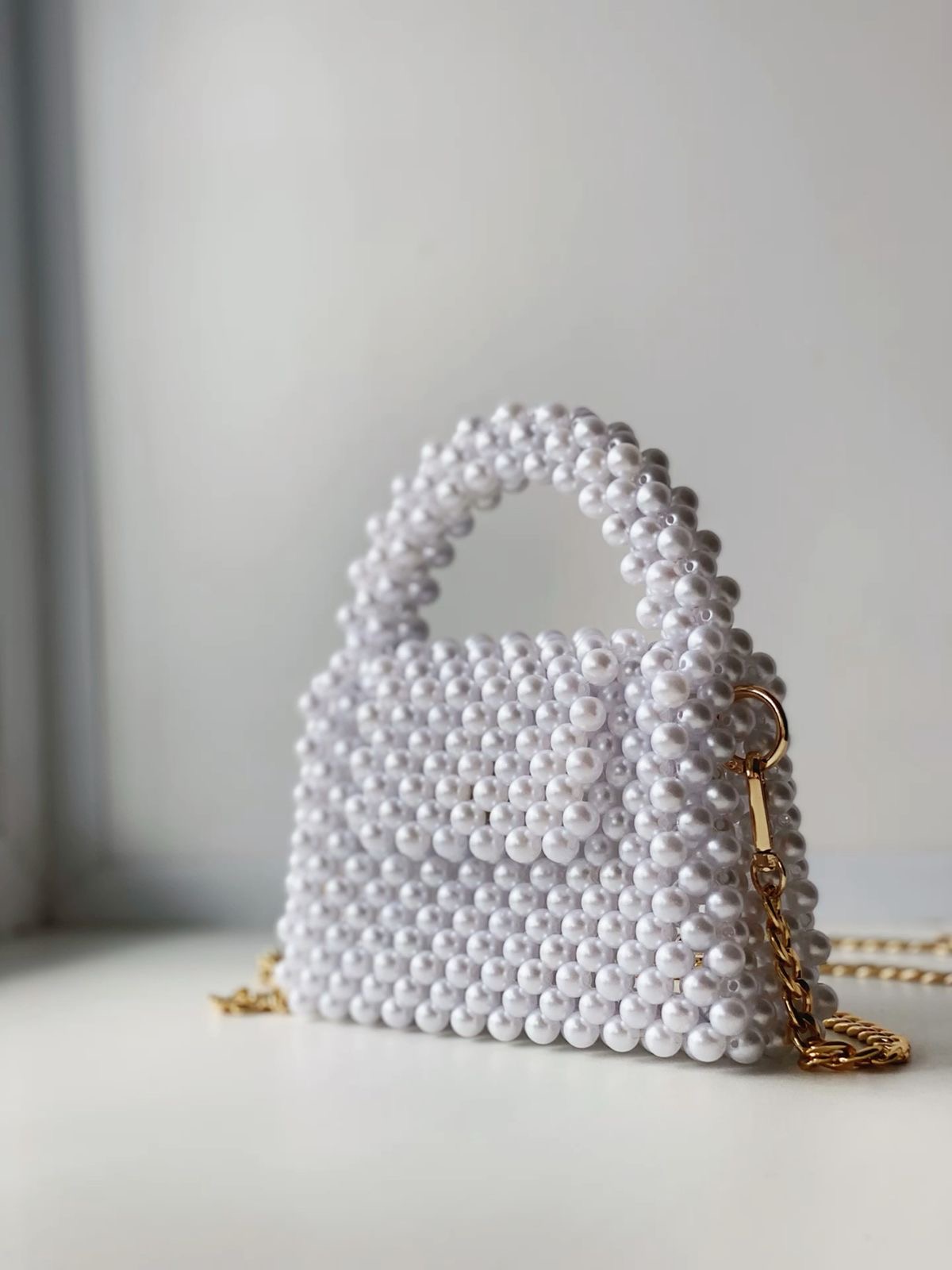 Pearl handbag hero image